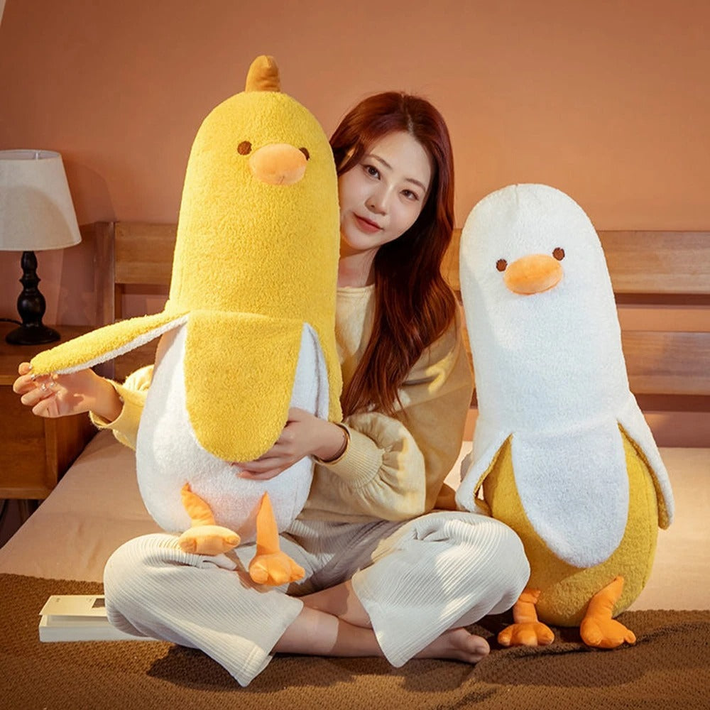 DucklyNana, Cute Duck Doll, Description Image, Front